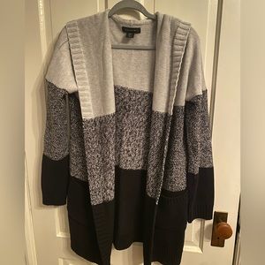 Tahari Cardigan w/ Hood